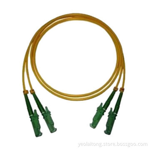 E2000 Fiber Patch Cord with Low Insertion Loss and Back Reflection Loss